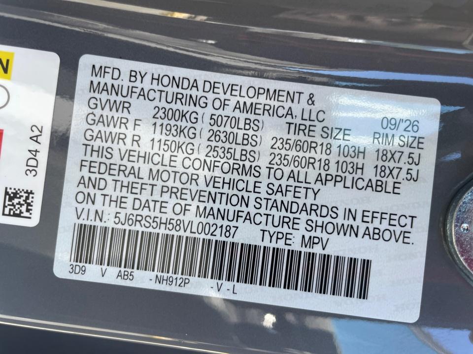 2027 Honda CR-V Hybrid Sport