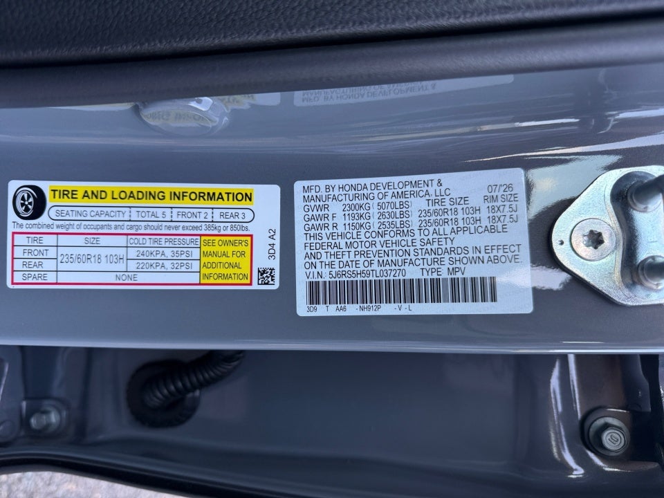 2026 Honda CR-V Hybrid Sport