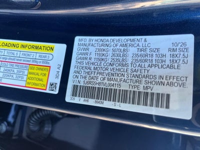 2027 Honda CR-V Hybrid Sport-L