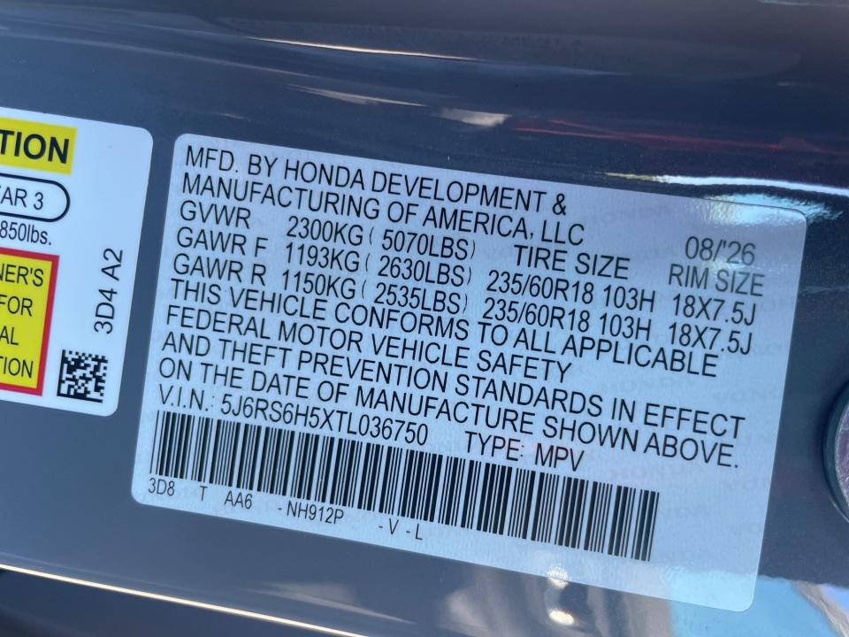 2026 Honda CR-V Hybrid Sport