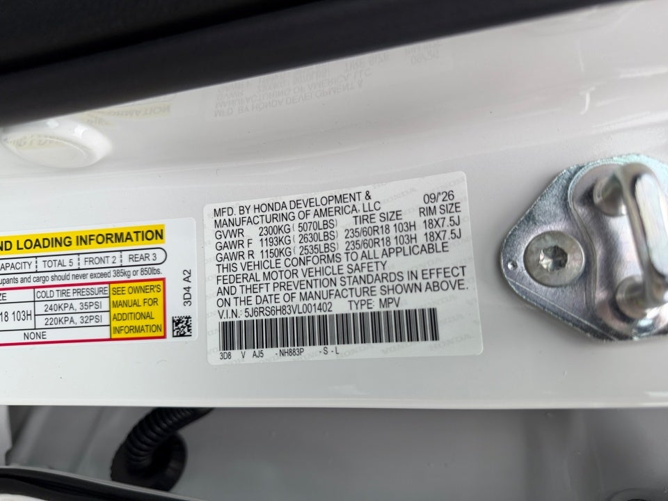 2027 Honda CR-V Hybrid Sport-L