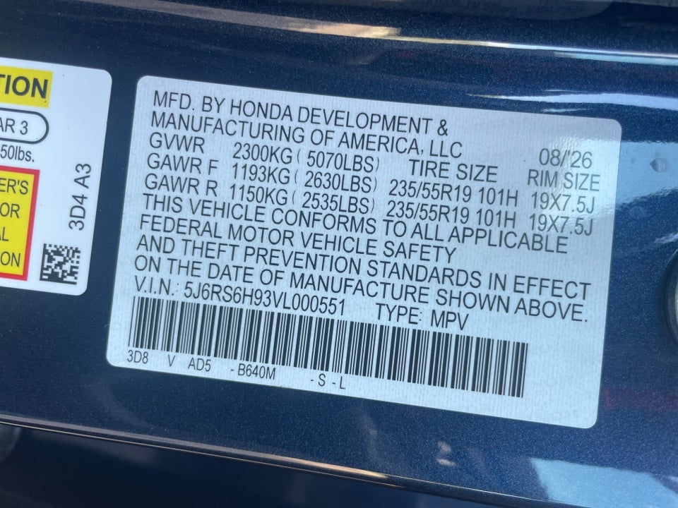 2027 Honda CR-V Hybrid Sport Touring