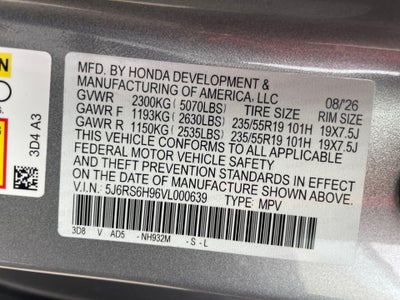 2027 Honda CR-V Hybrid Sport Touring