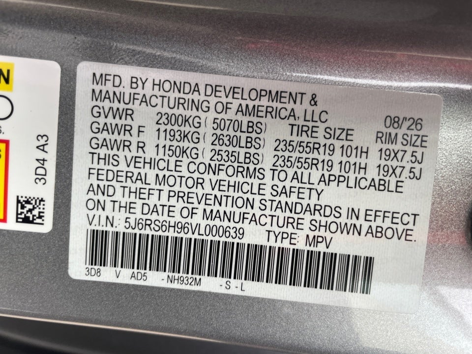 2027 Honda CR-V Hybrid Sport Touring