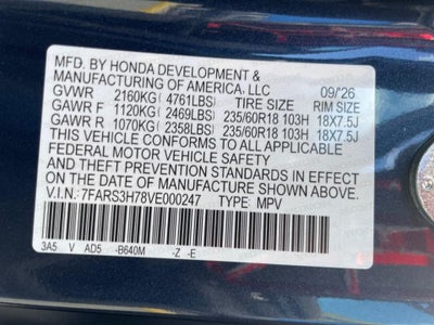 2027 Honda CR-V EX-L