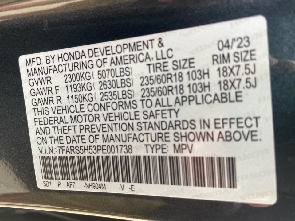 2023 Honda CR-V Hybrid Sport