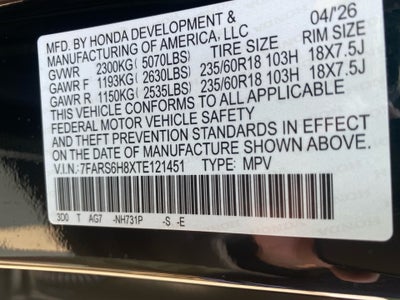 2026 Honda CR-V Hybrid Sport-L