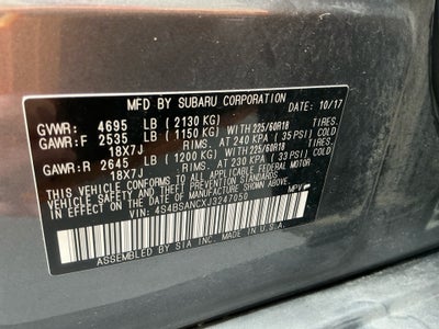 2018 Subaru Outback Limited