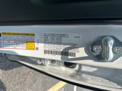 2025 Honda Accord Hybrid Touring