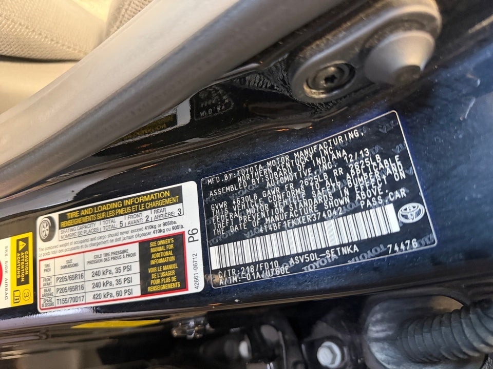 2014 Toyota Camry LE