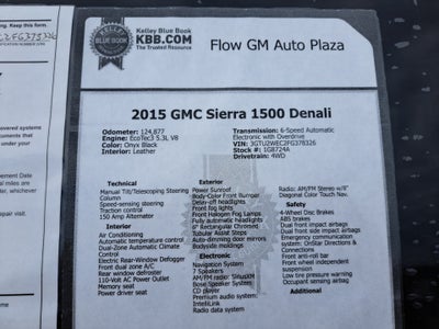 2015 GMC Sierra 1500 Denali