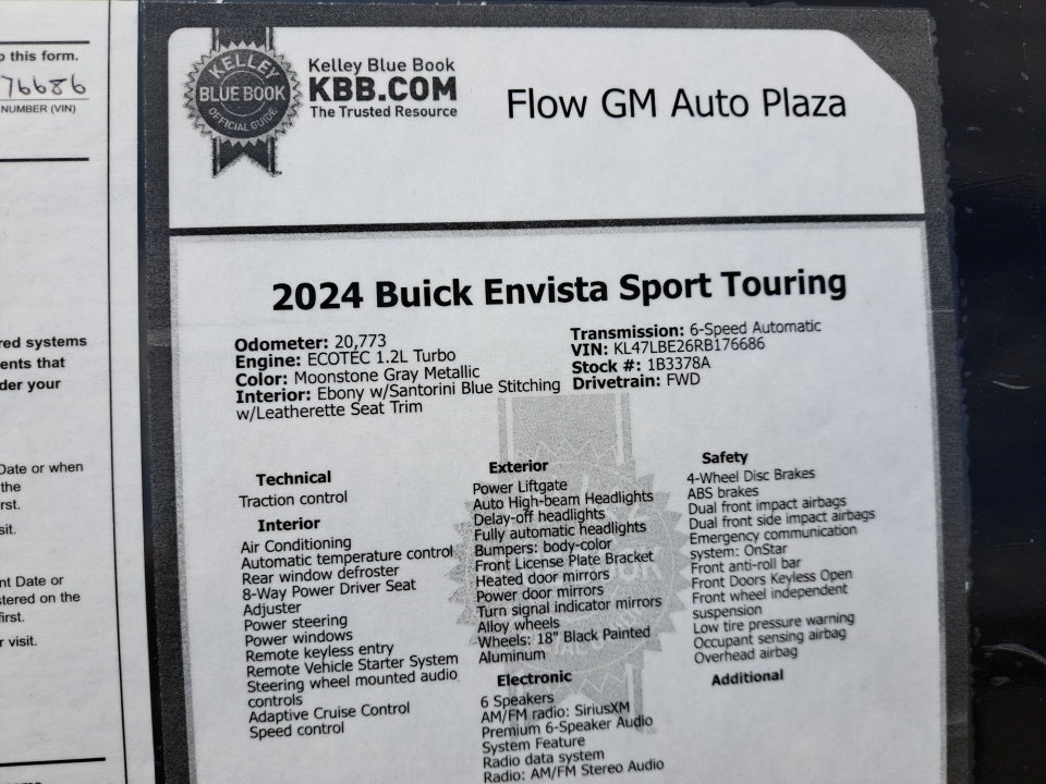 2024 Buick Envista Sport Touring