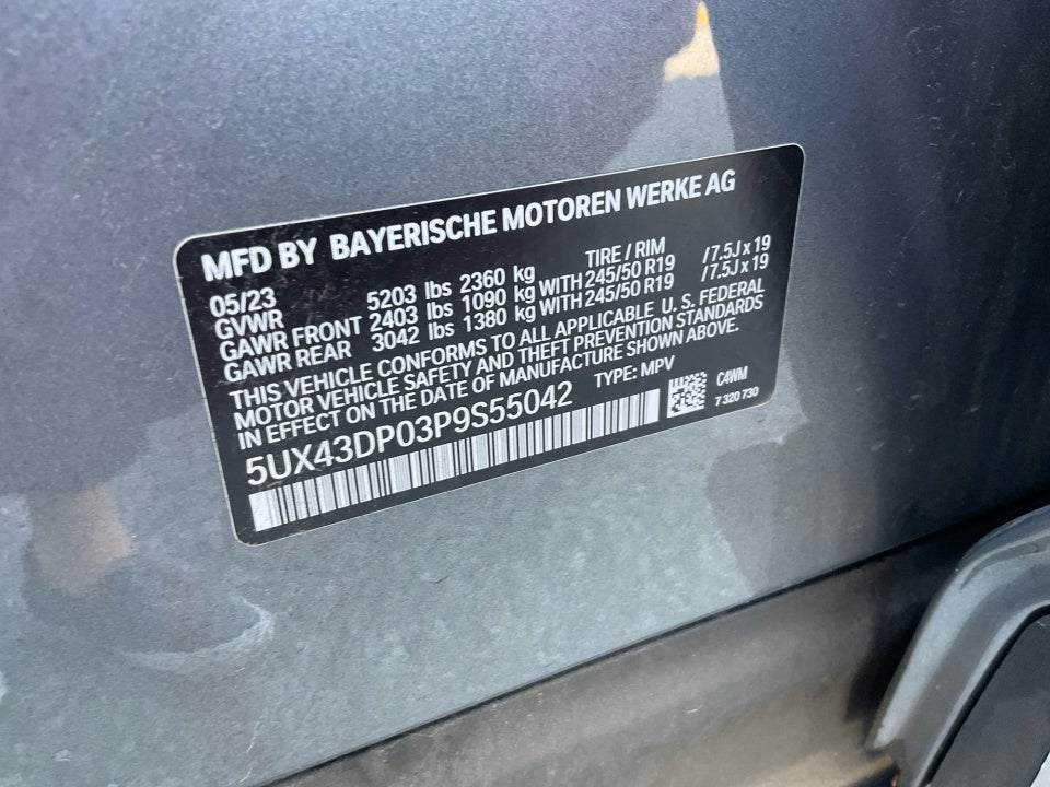 2023 BMW X3 sDrive30i