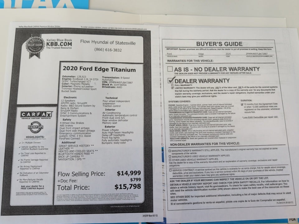 2020 Ford Edge Titanium