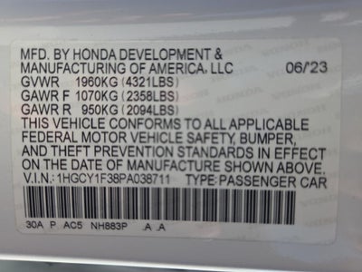 2023 Honda Accord EX