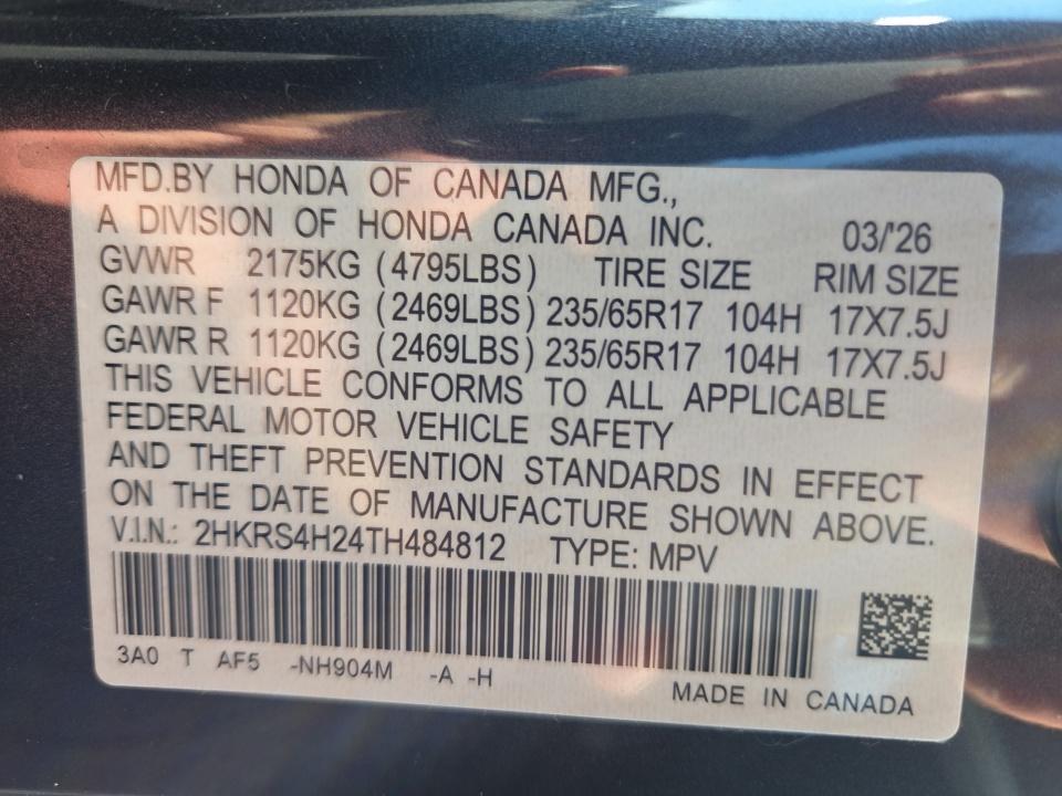 2026 Honda CR-V LX