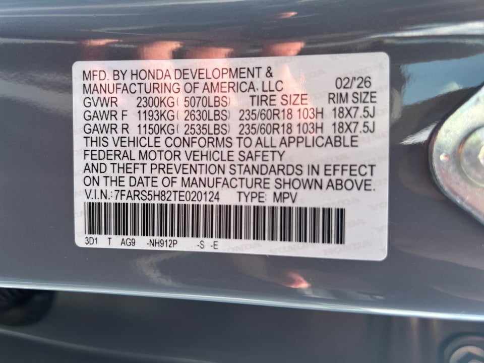 2026 Honda CR-V Hybrid Sport-L