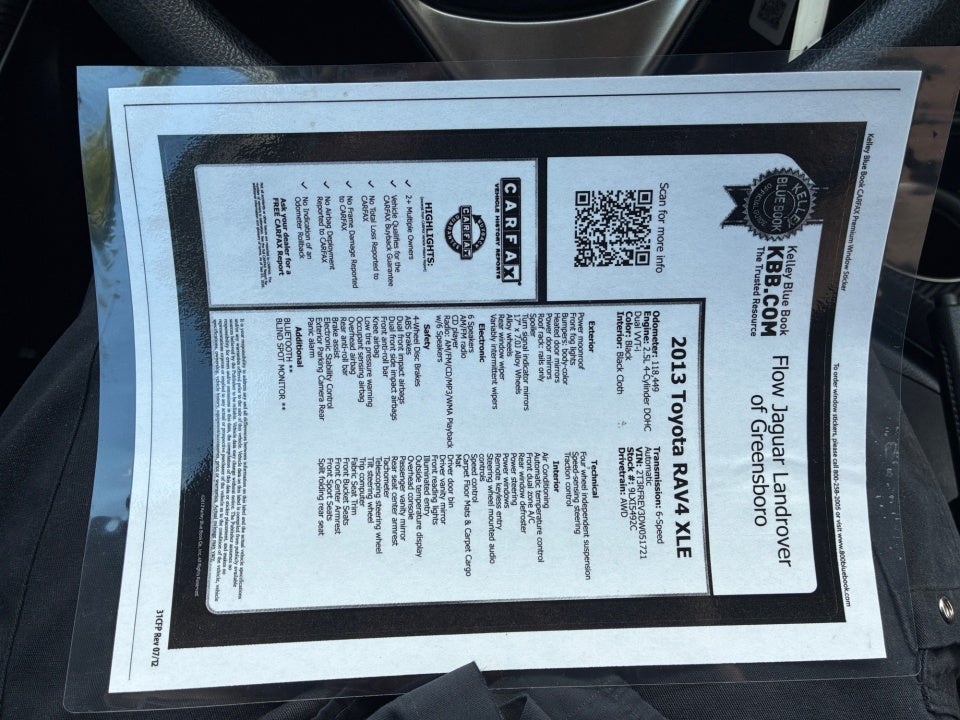 2013 Toyota RAV4 XLE