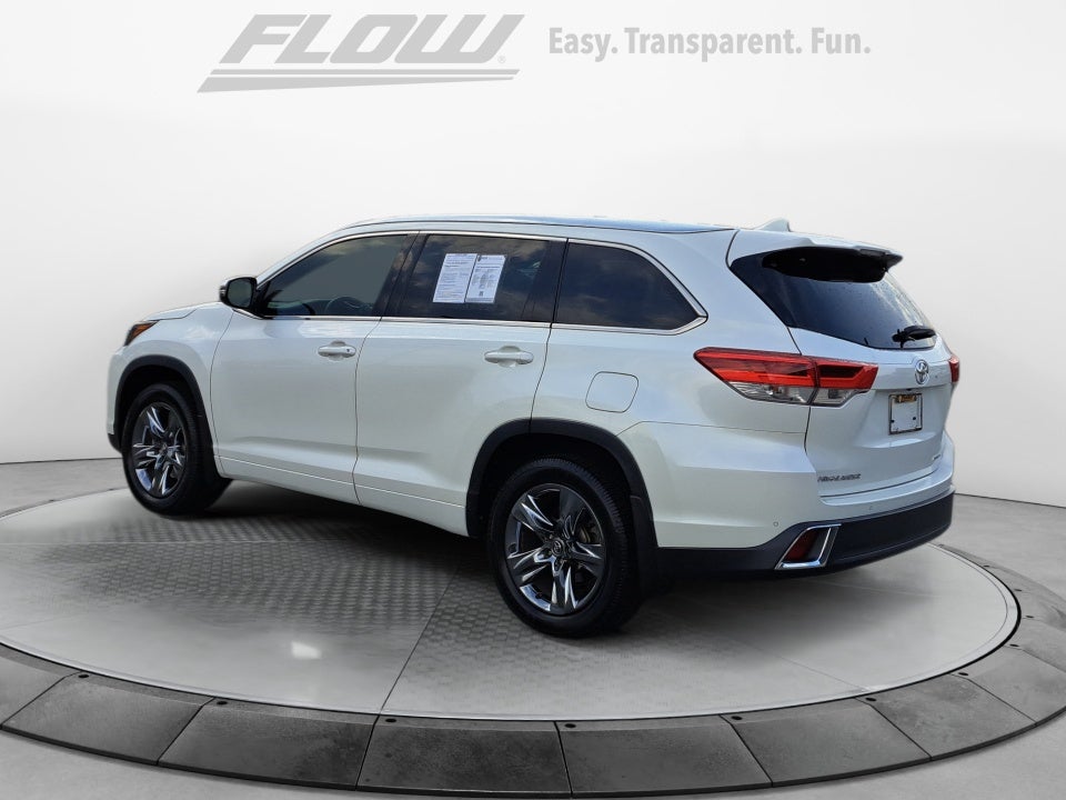 2019 Toyota Highlander Limited Platinum
