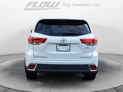 2019 Toyota Highlander Limited Platinum