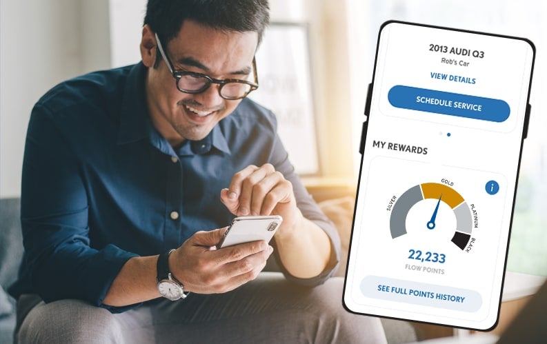 Get Points with Flow Rewards
